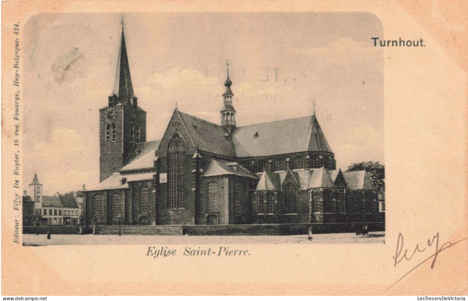 BELGIQUE - Turnhout - Eglise Saint Pierre - Carte Postale Ancienne - Turnhout