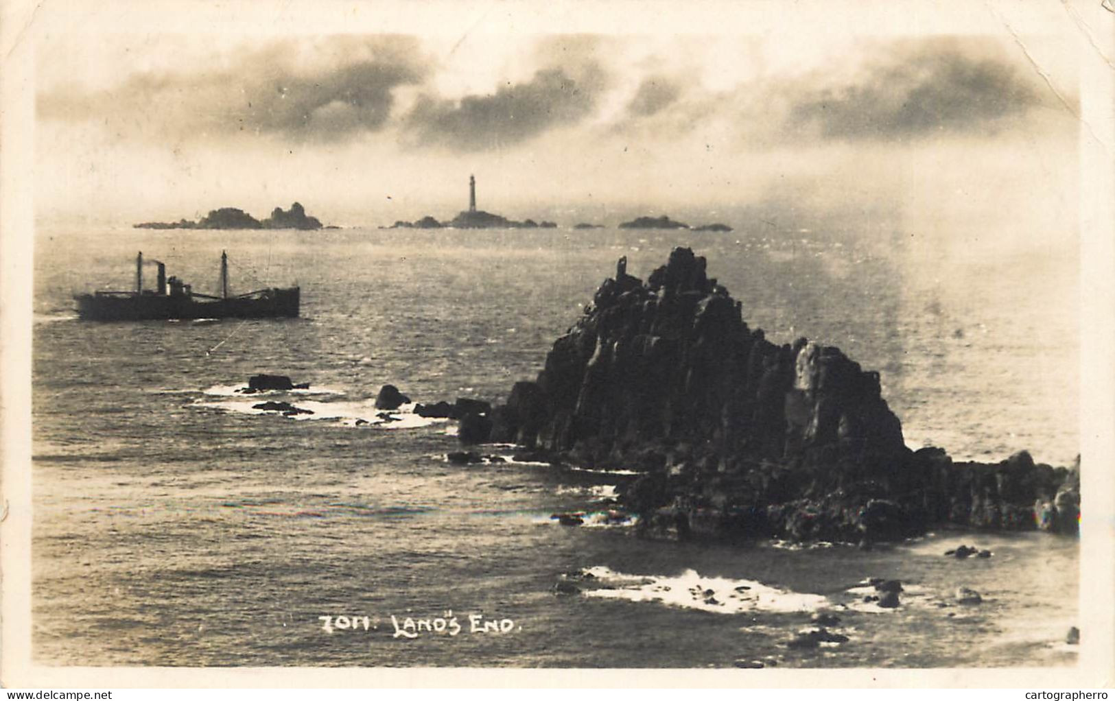Land`s End Ship & Lighthouse - Land's End
