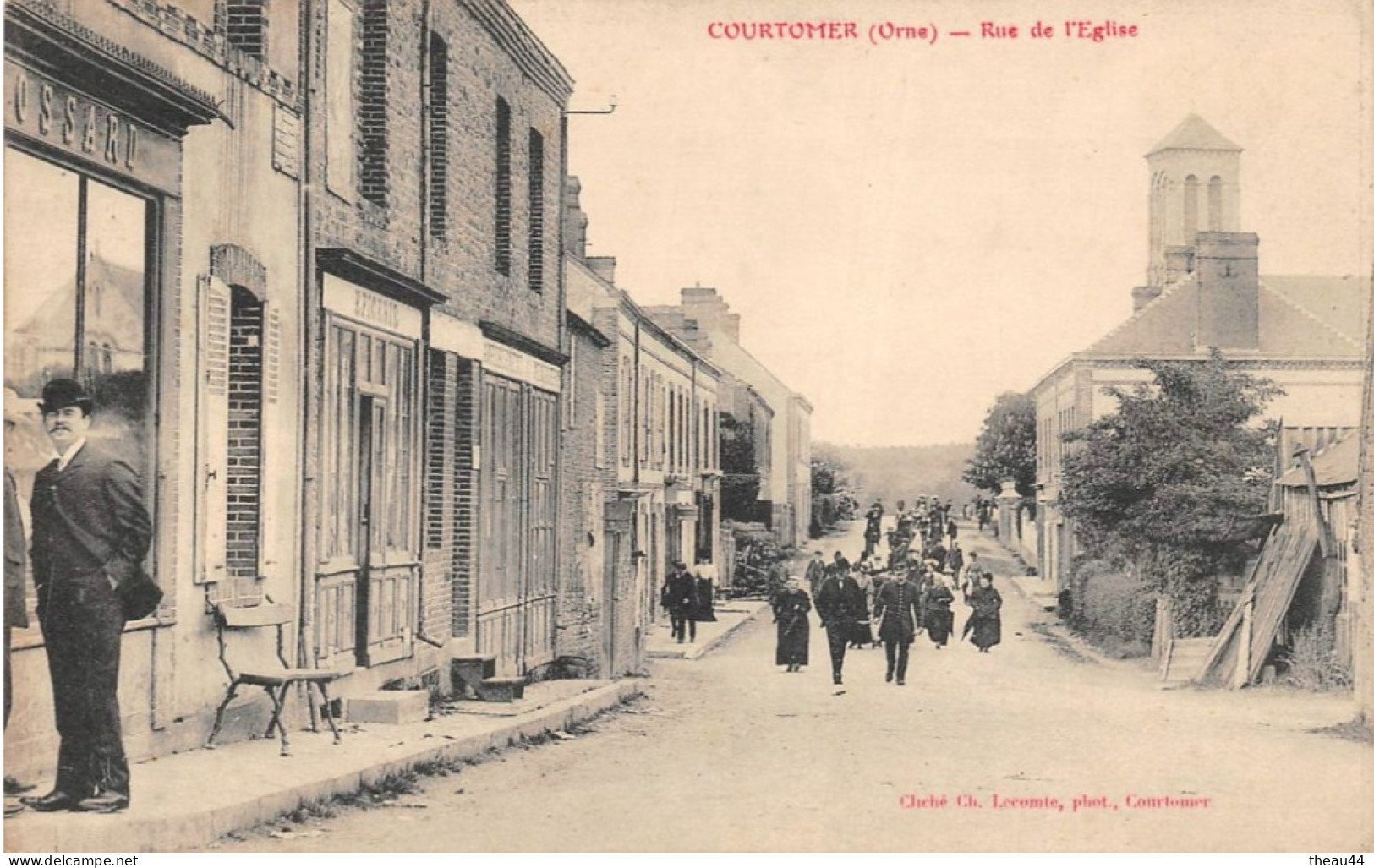 ¤¤  -    COURTOMER    -    Rue De L'Eglise       -   ¤¤ - Courtomer