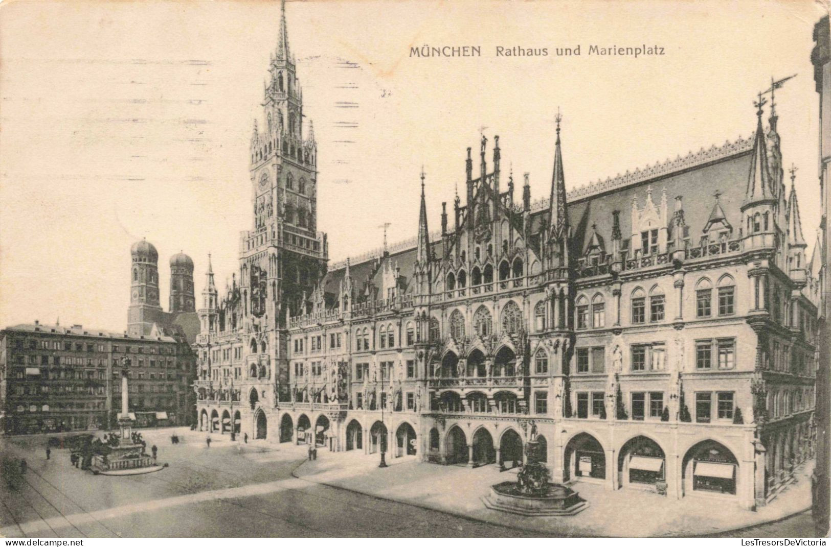 ALLEMAGNE - München - Rathaus Und Marienplatz - Carte Postale Ancienne - München
