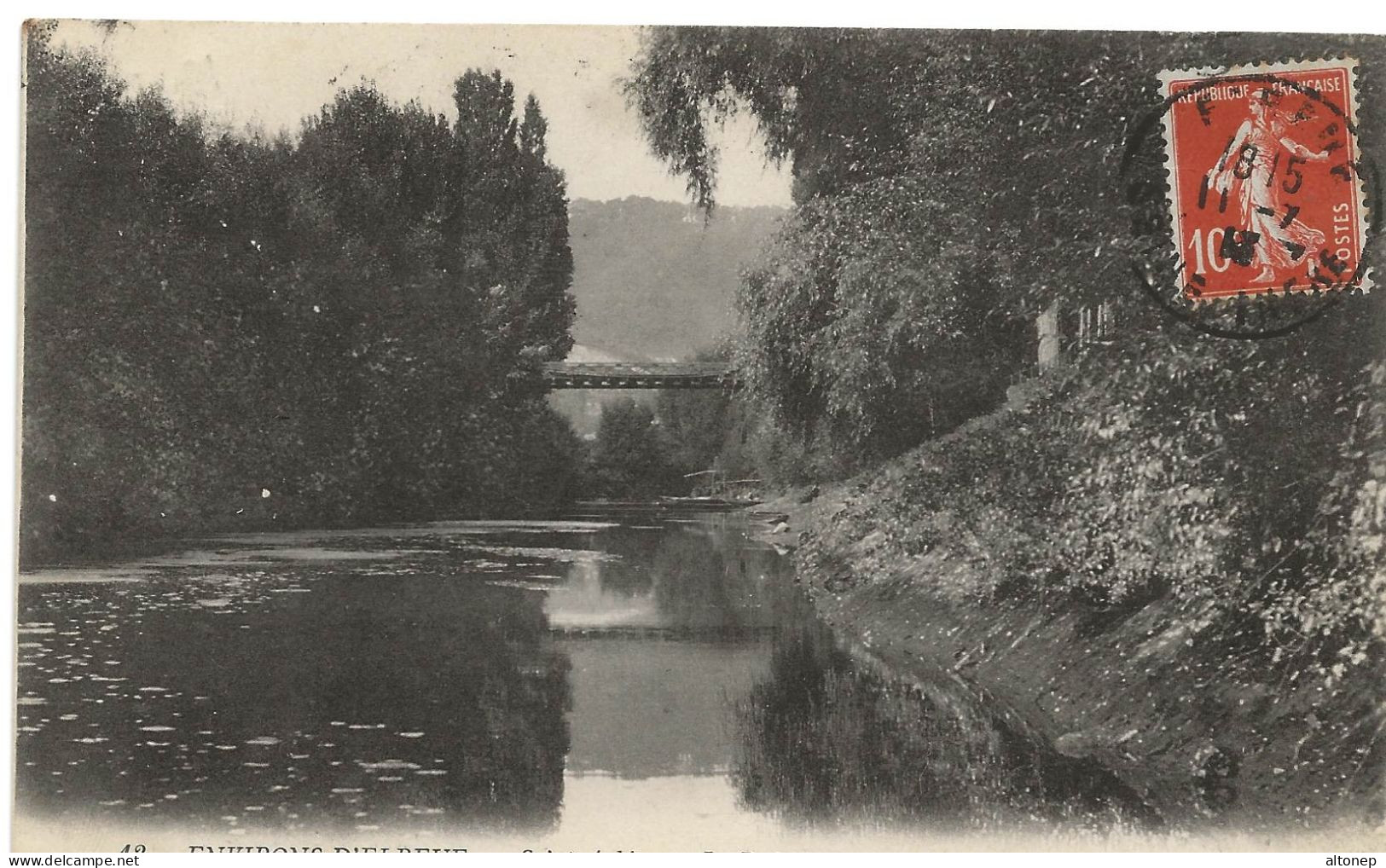 Saint Aubin : Le Petit Pont Suspendu (Edit. LL N°13) - Saint-Aubin-d'Ecrosville