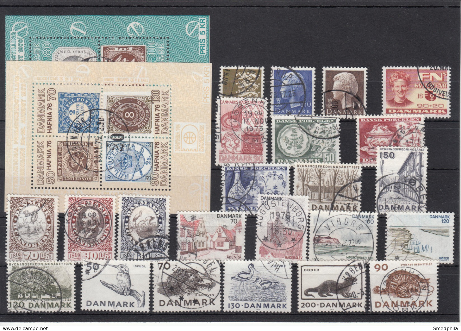 Denmark 1975 - Full Year Used - Annate Complete