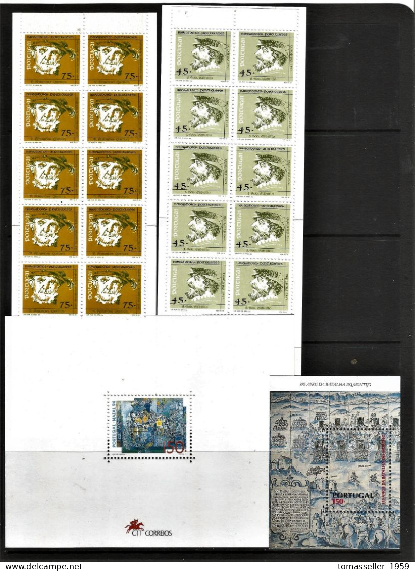 Portugal-1994- Year Set.8 Issues-(stamps,s/s,booklets)-MNH** - Années Complètes