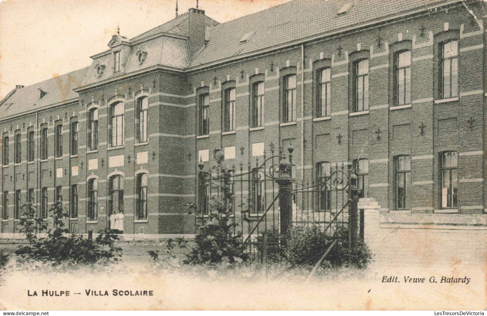 BELGIQUE - La Hulpe - Villa Scolaire - Carte Postale Ancienne - Nijvel