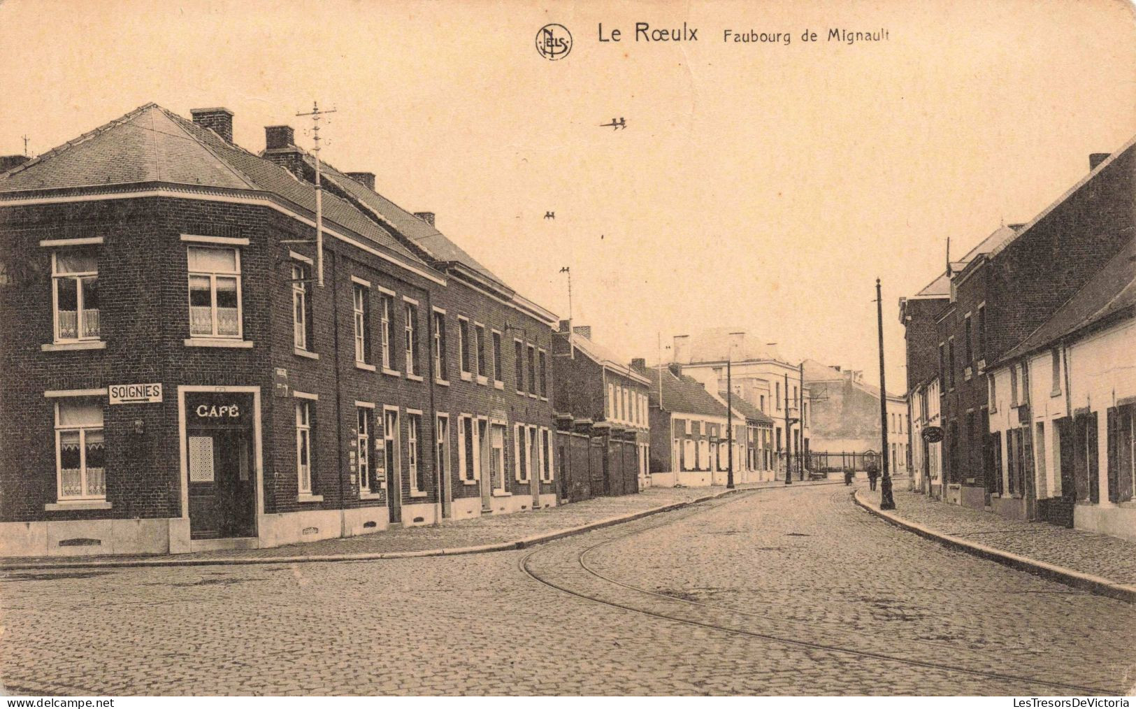 Belgique - Le Roeulx - Faubourg De Mignault  - Edition Nels - Carte Postale Ancienne - Le Roeulx