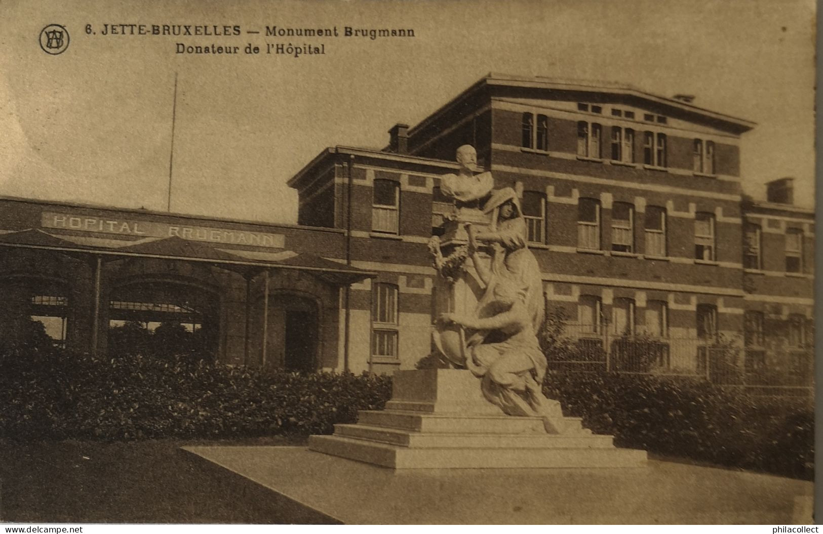 Jette - Bruxelles // Monument Brugmann  1929 - Jette