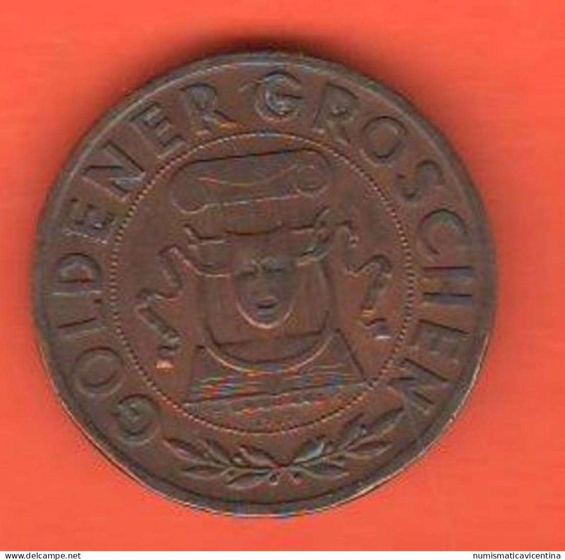 Austria 1 Golden Groshen 1950 Jeton Token Cultura Österreich Copper Pro-kultur-token Theatre - Professionali / Di Società