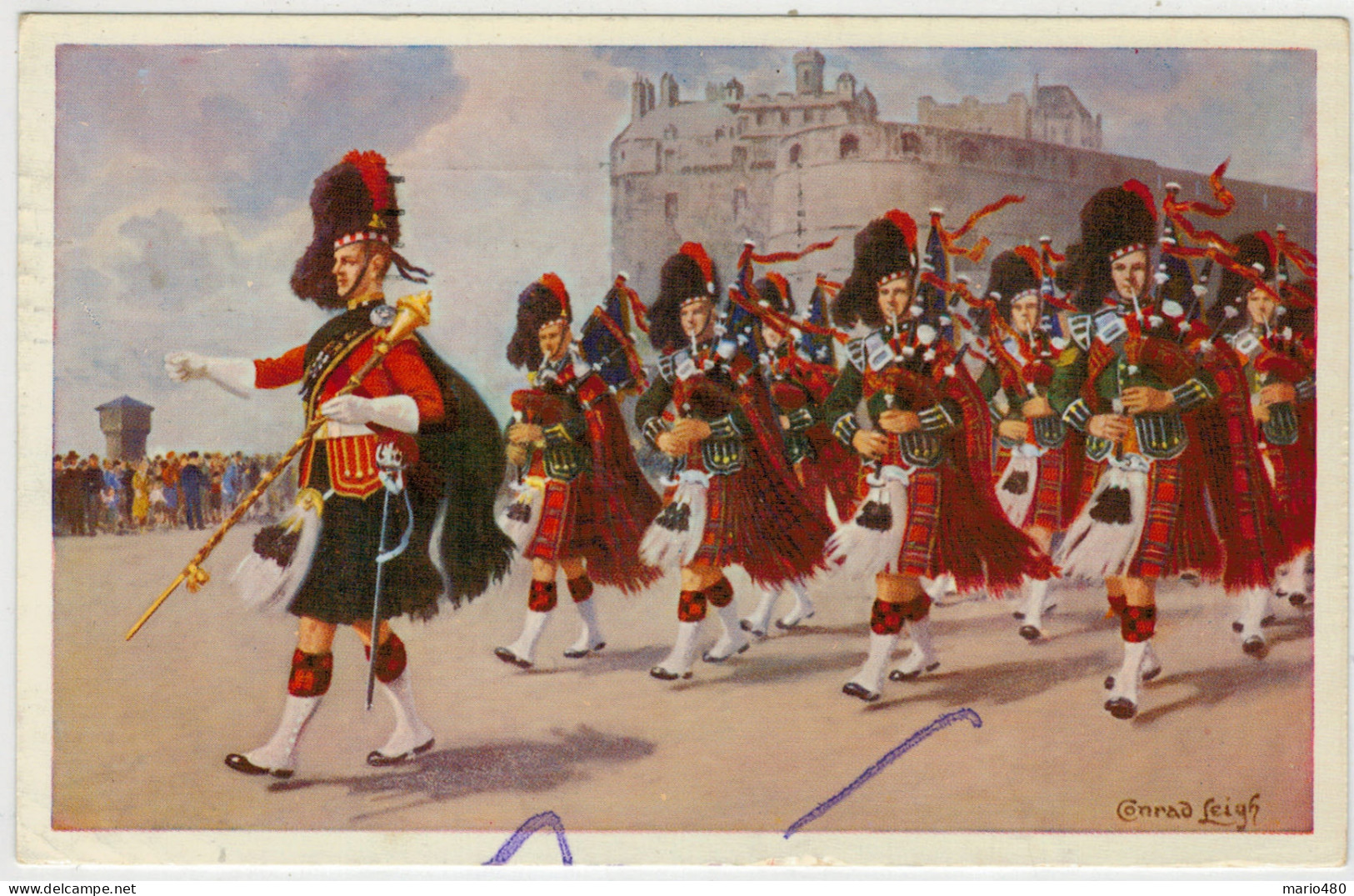 C.P.  PICCOLA    THE  BLACK  WATCH  (ROYAL  HIGHLAND REGIMENT)    2 SCAN  (VIAGGIATA) - Caithness