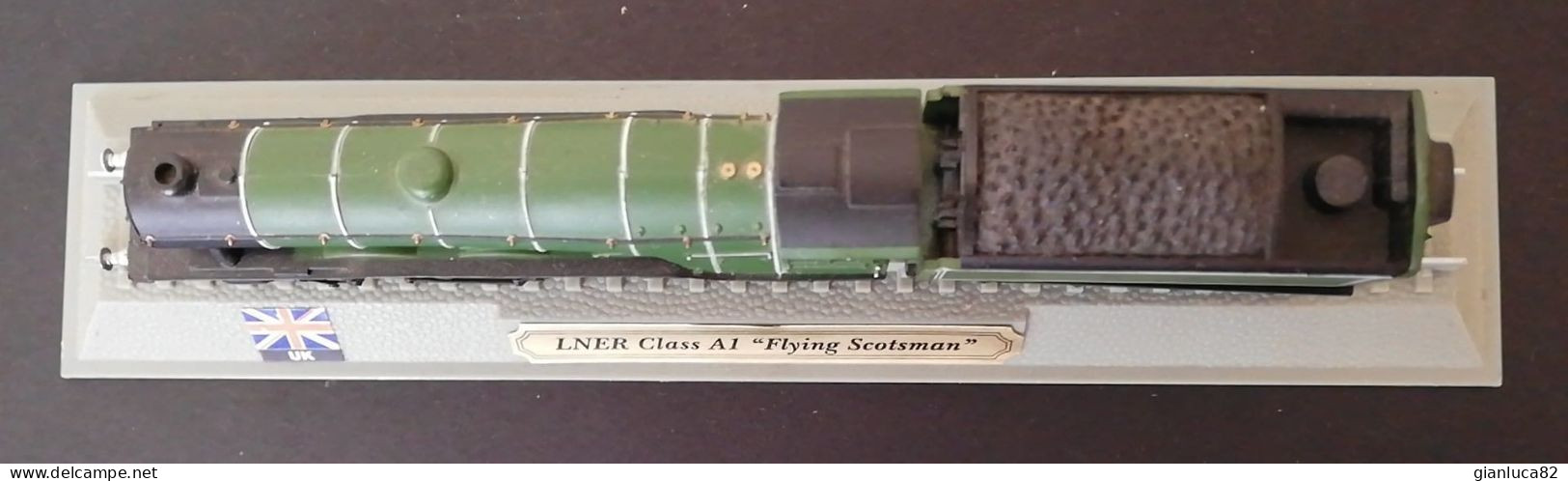 Locomotiva LNER Class A1 Flying Scotsman Come Nuovo (342) Come Da Foto Dimensioni Modellino 14,5x2,5x2 Cm - Locomotoras