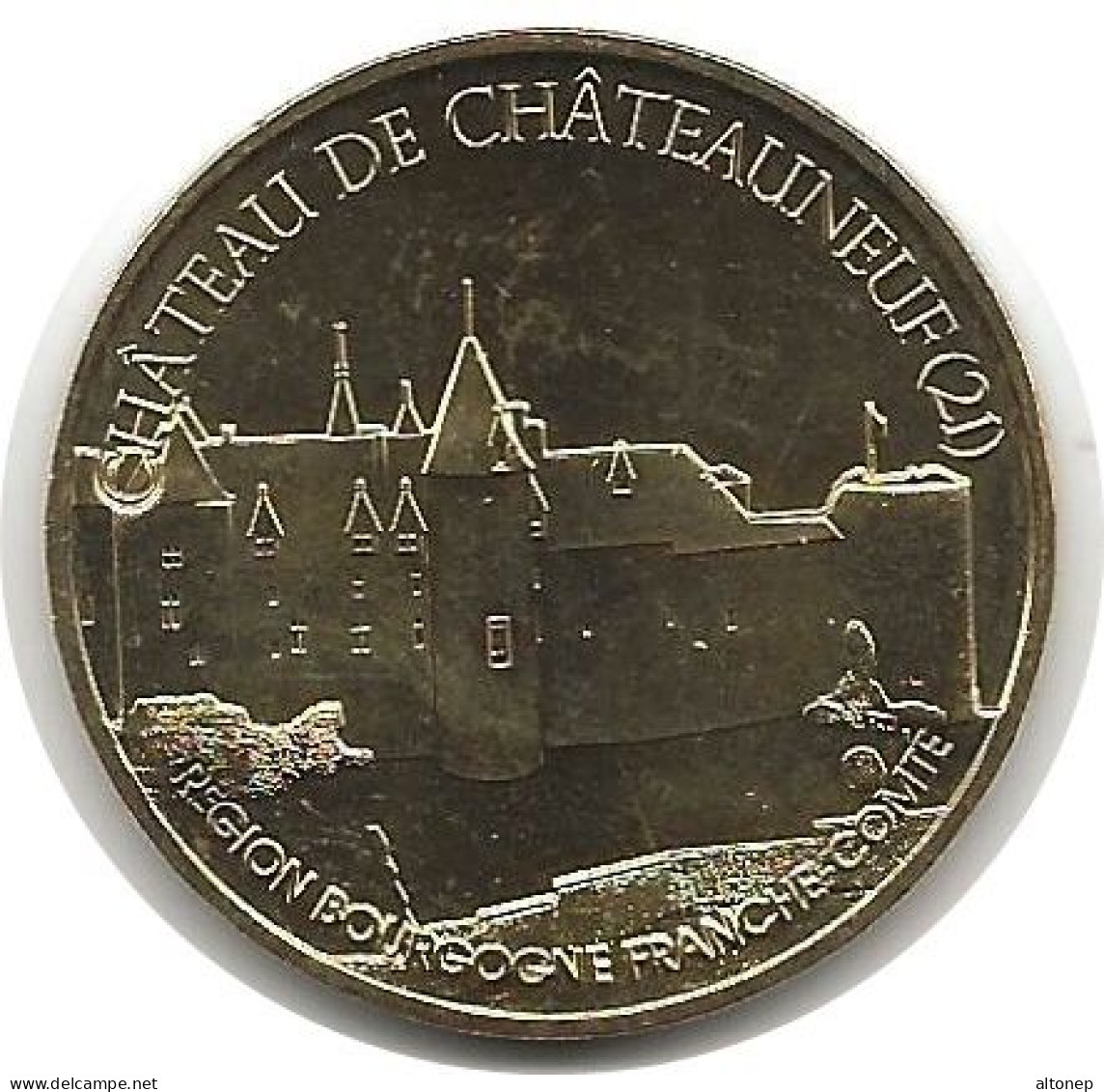 Châteauneuf En Auxois - 21 : Le Château (Monnaie De Paris, 2023) - 2023