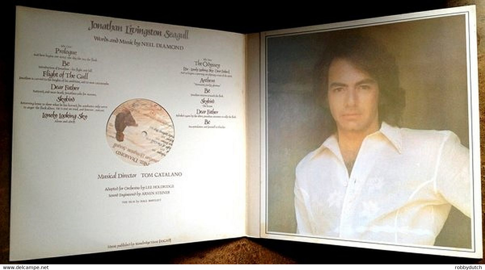 * LP *  NEIL DIAMOND - JONATHAN LIVINGSTON SEAGULL (Europe 1973 EX-) - Soundtracks, Film Music