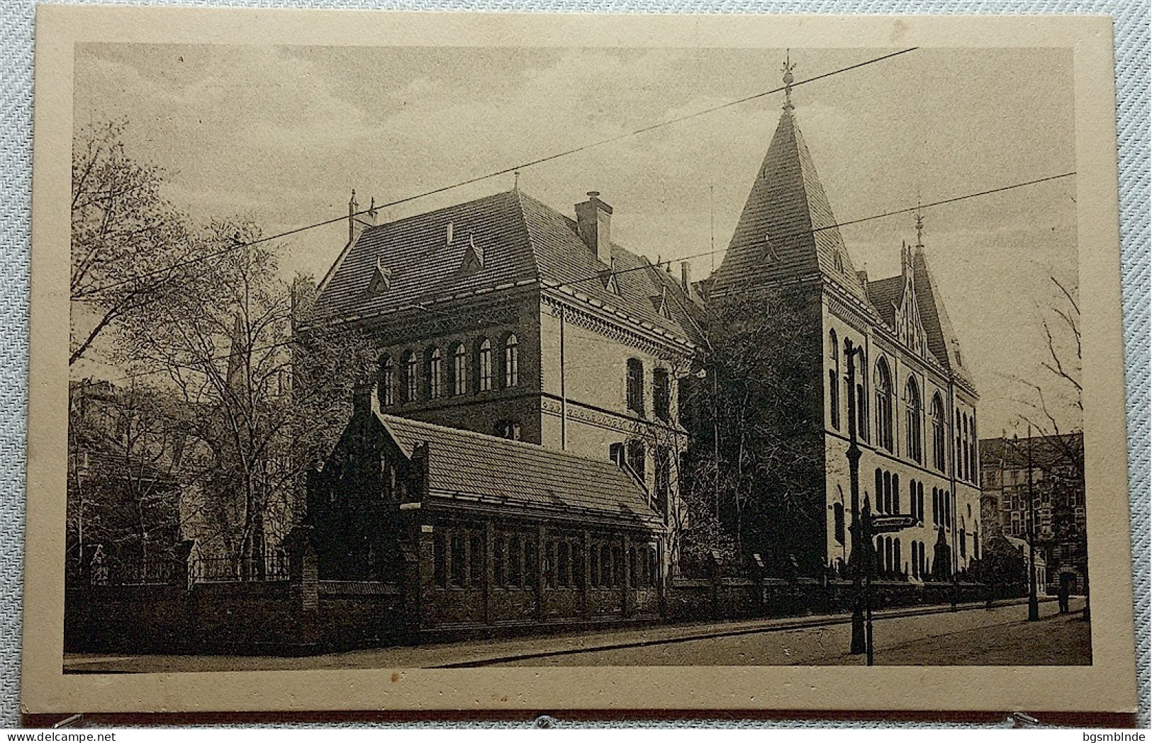 Alte Karte "Prinz-Heinrich-Gymnasium - Berlin" - Schöneberg