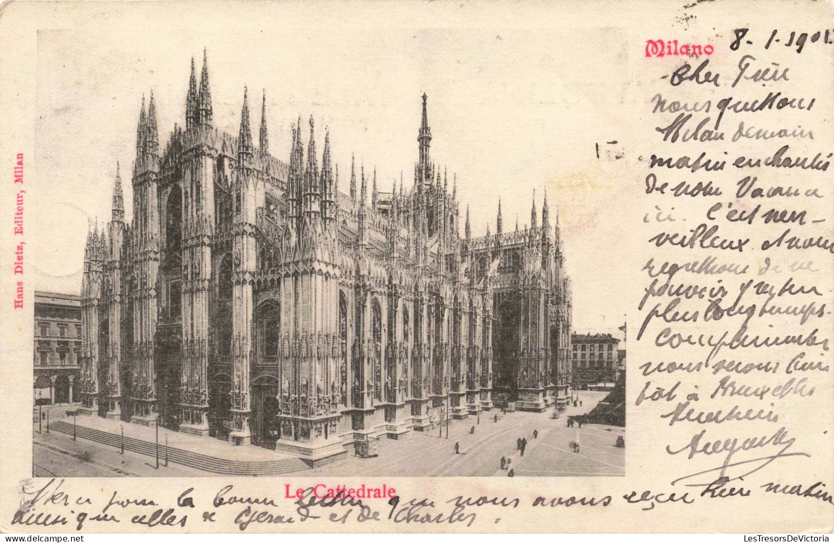 ITALIE -  Milano - La Cattedrale - Carte Postale Ancienne - Milano (Milan)