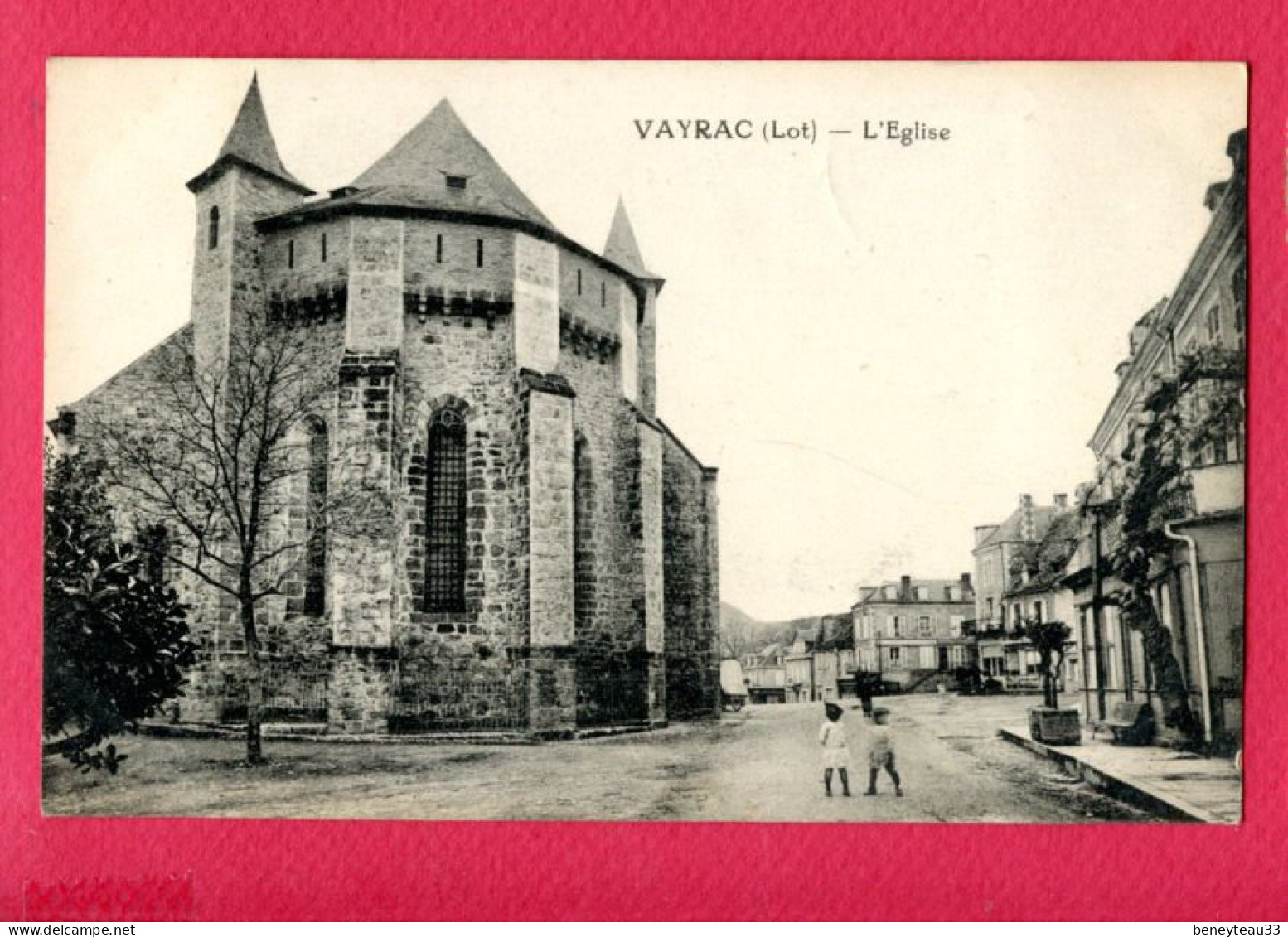 CPA (Réf (FF855) VAYRAC (46 LOT) L'Église (animée) - Vayrac