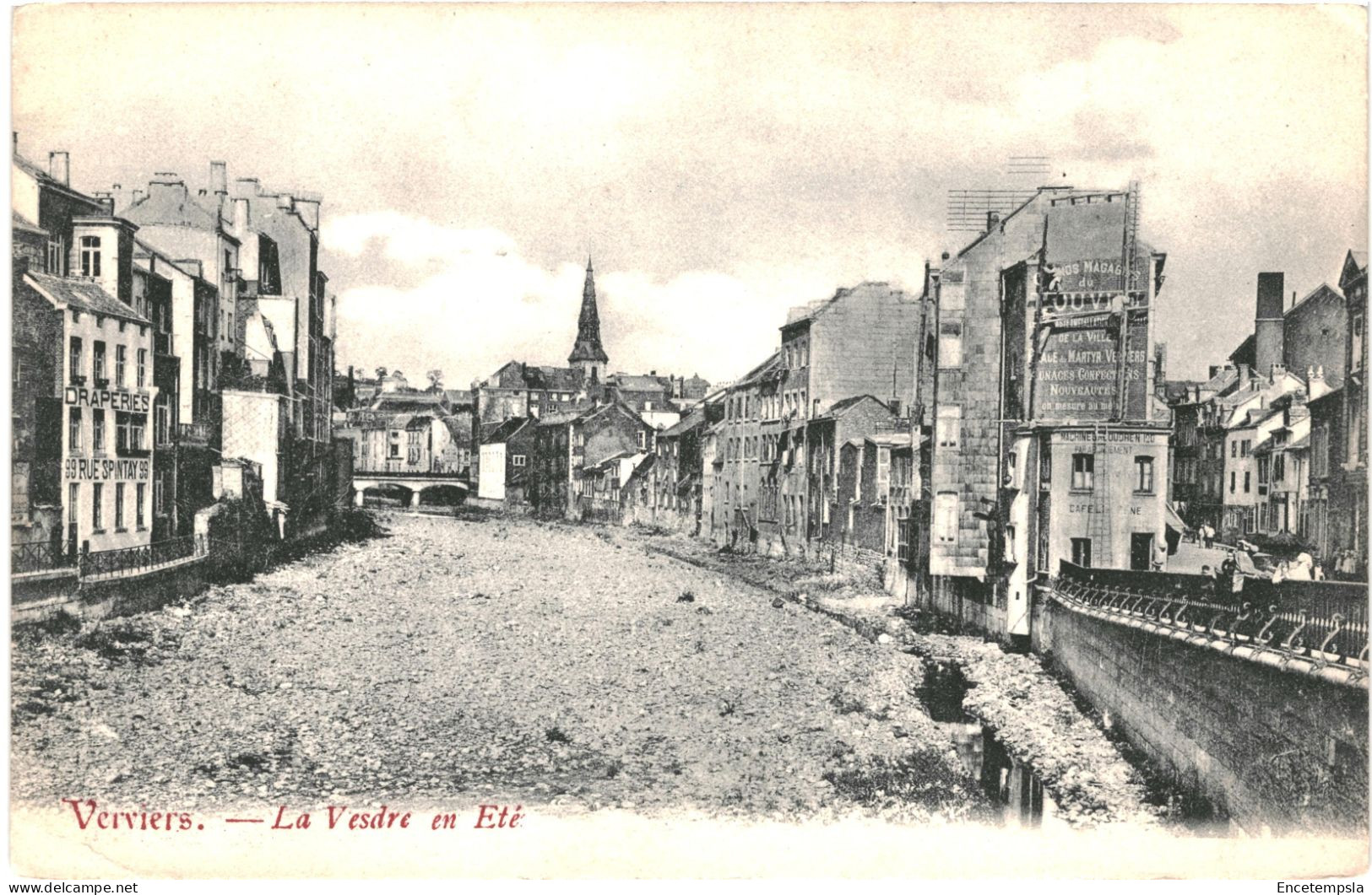 CPA  Carte Postale Belgique Verviers La Vesdre En Eté   VM70357 - Verviers