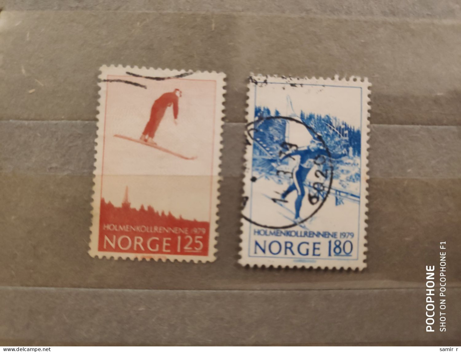 1979 Norway	Sport Skiing (F25) - Used Stamps