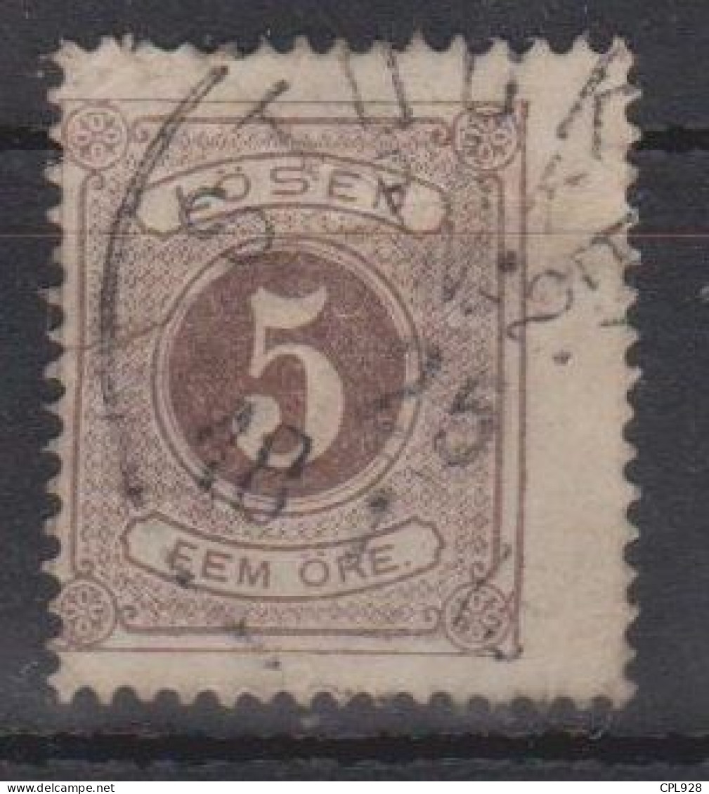 Suède Taxe Dentelé 14 N° 3(B) - Postage Due