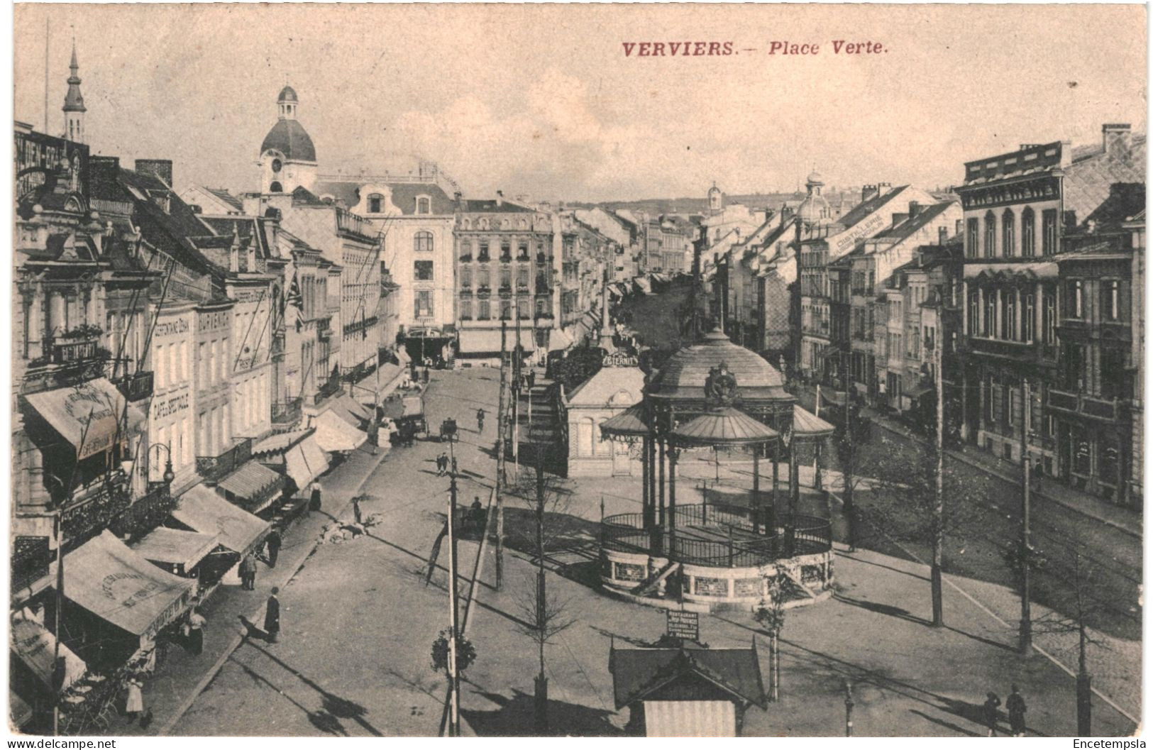 CPA  Carte Postale Belgique Verviers Place Verte 1910 VM70359 - Verviers