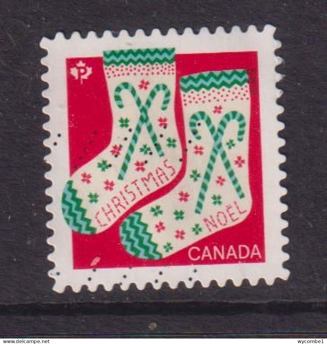 CANADA  -  2018 Christmas 'P' Used As Scan - Gebruikt