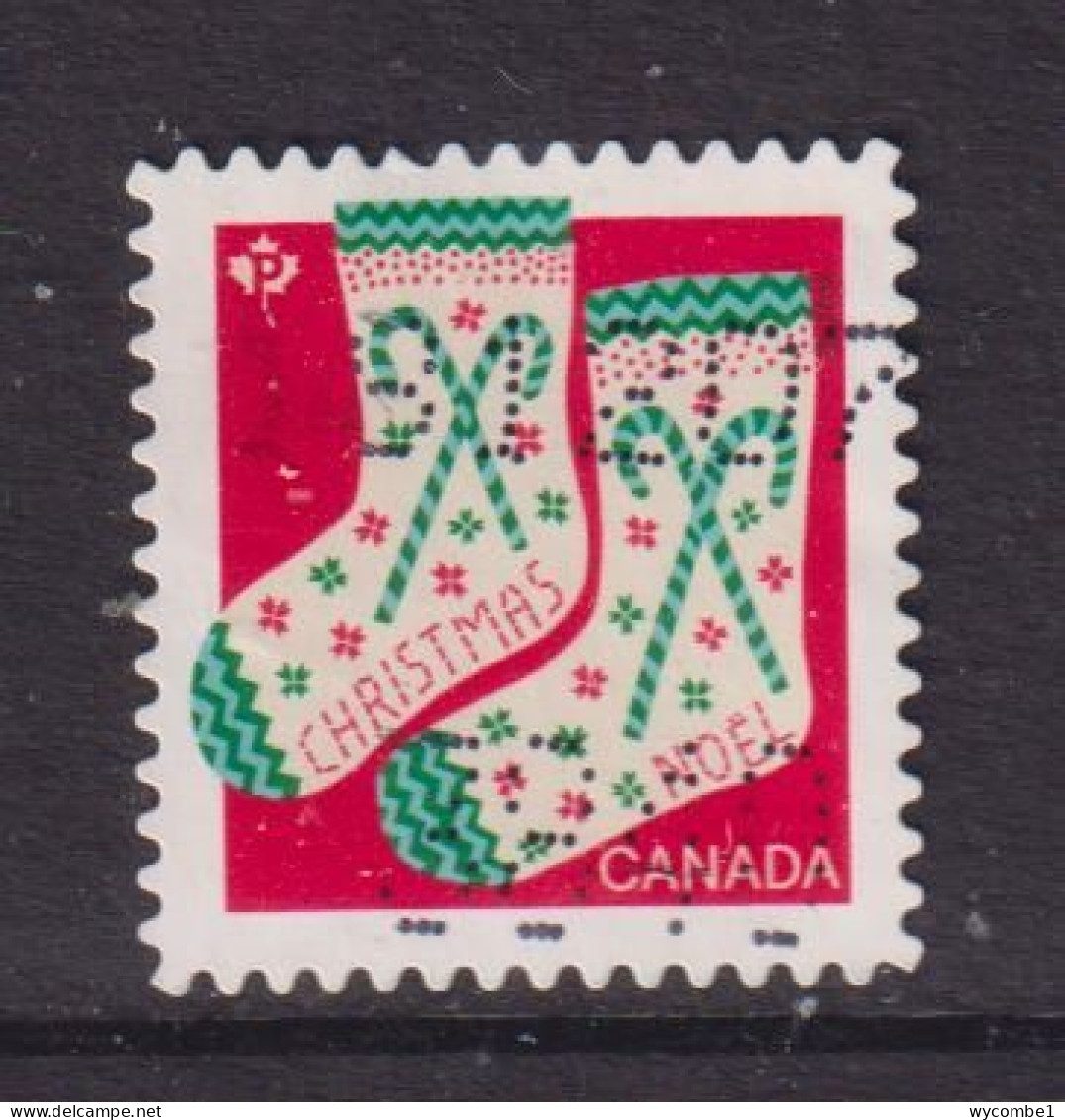 CANADA  -  2018 Christmas 'P' Used As Scan - Oblitérés