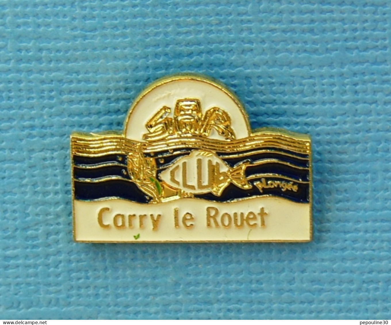 1 PIN'S // ** SAR / CLUB DE PLONGÉE SOUS MARINE / CARRY LE ROUET (13) ** - Tauchen