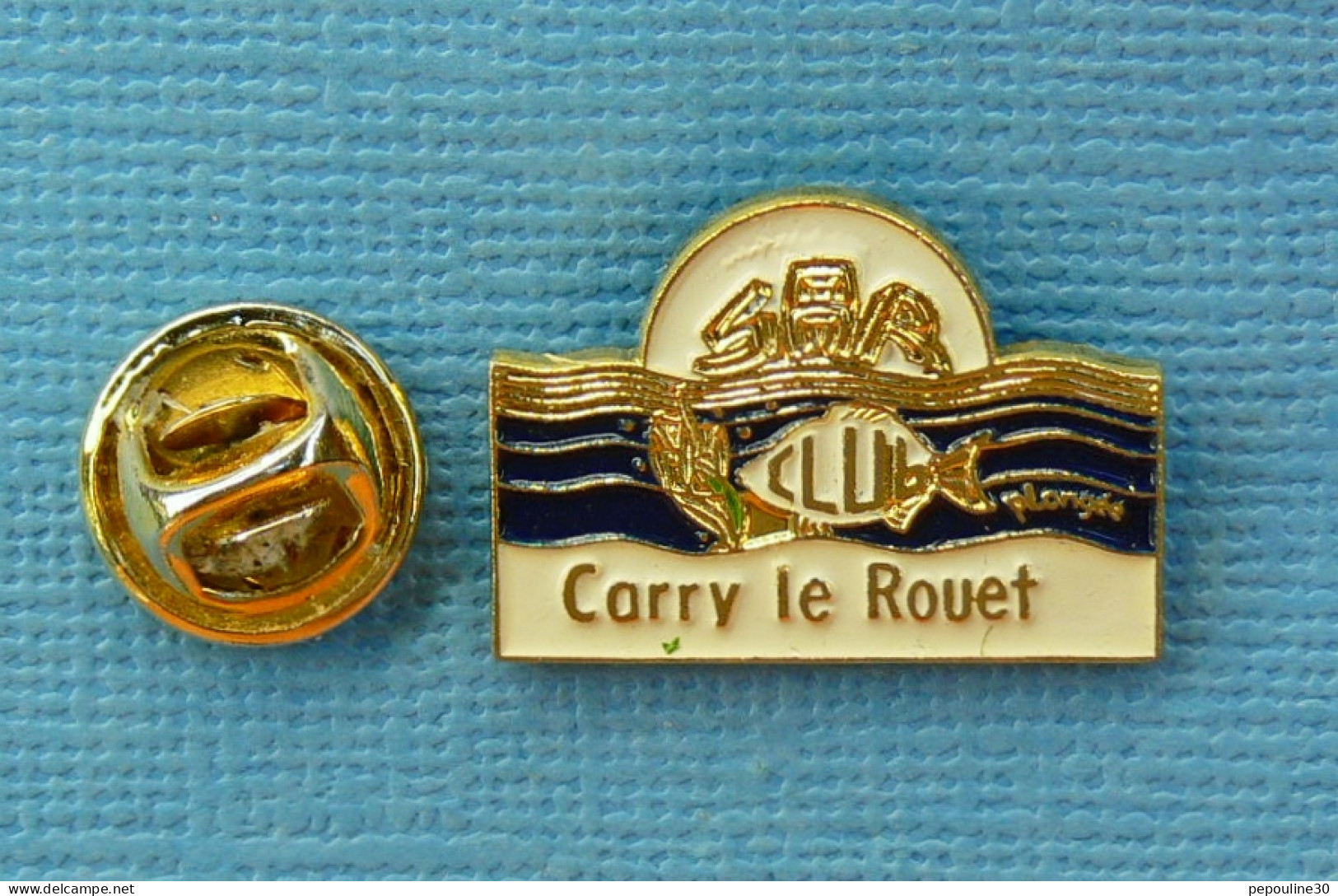 1 PIN'S // ** SAR / CLUB DE PLONGÉE SOUS MARINE / CARRY LE ROUET (13) ** - Duiken