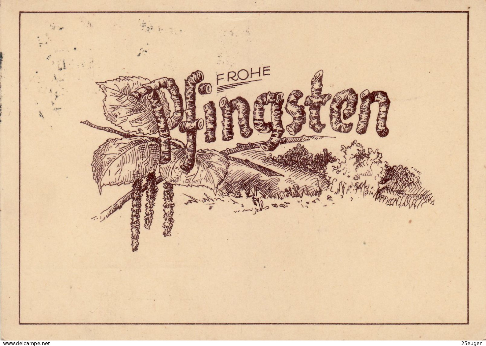 GERMAN OCCUPATION 1941 POSTCARD SENT FROM WEIMAR TO INOWROCŁAW / HOHENSALZA / - Sonstige & Ohne Zuordnung