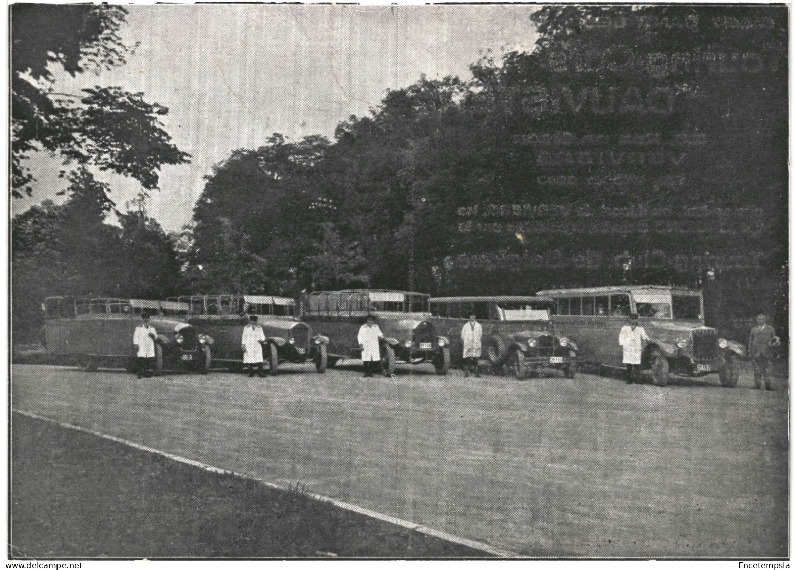 CPA  Carte Postale Pubicitaire  Belgique Verviers Touring Cars Dauvister  VM70369ok - Verviers