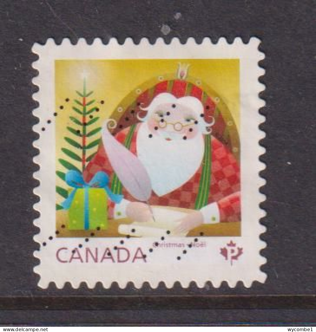 CANADA  -  2014 Christmas 'P' Used As Scan - Used Stamps