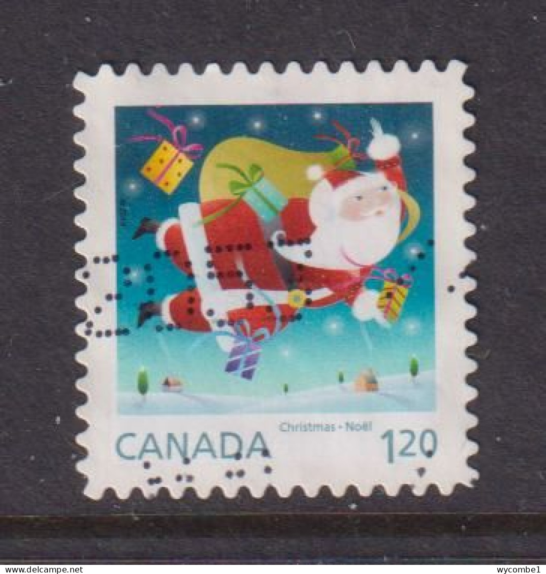 CANADA  -  2014 Christmas $1.20 Used As Scan - Used Stamps