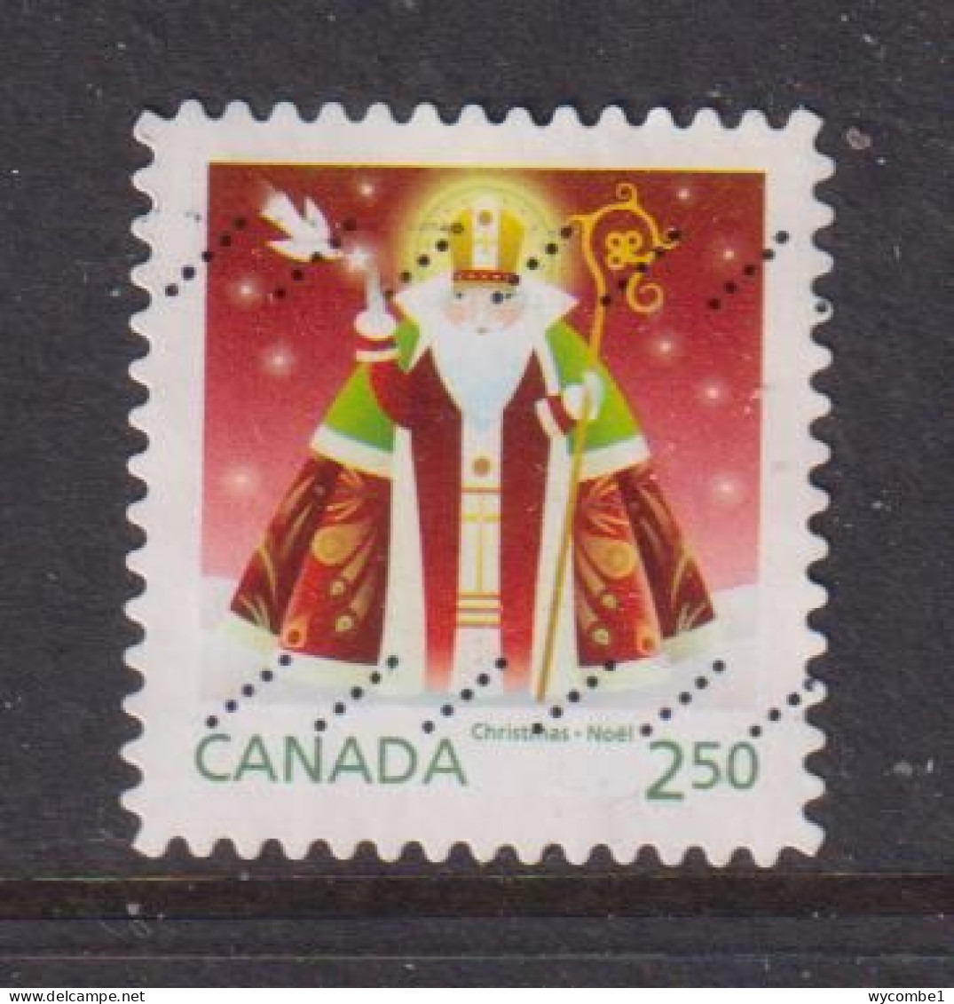 CANADA  -  2014 Christmas $2.50 Used As Scan - Used Stamps