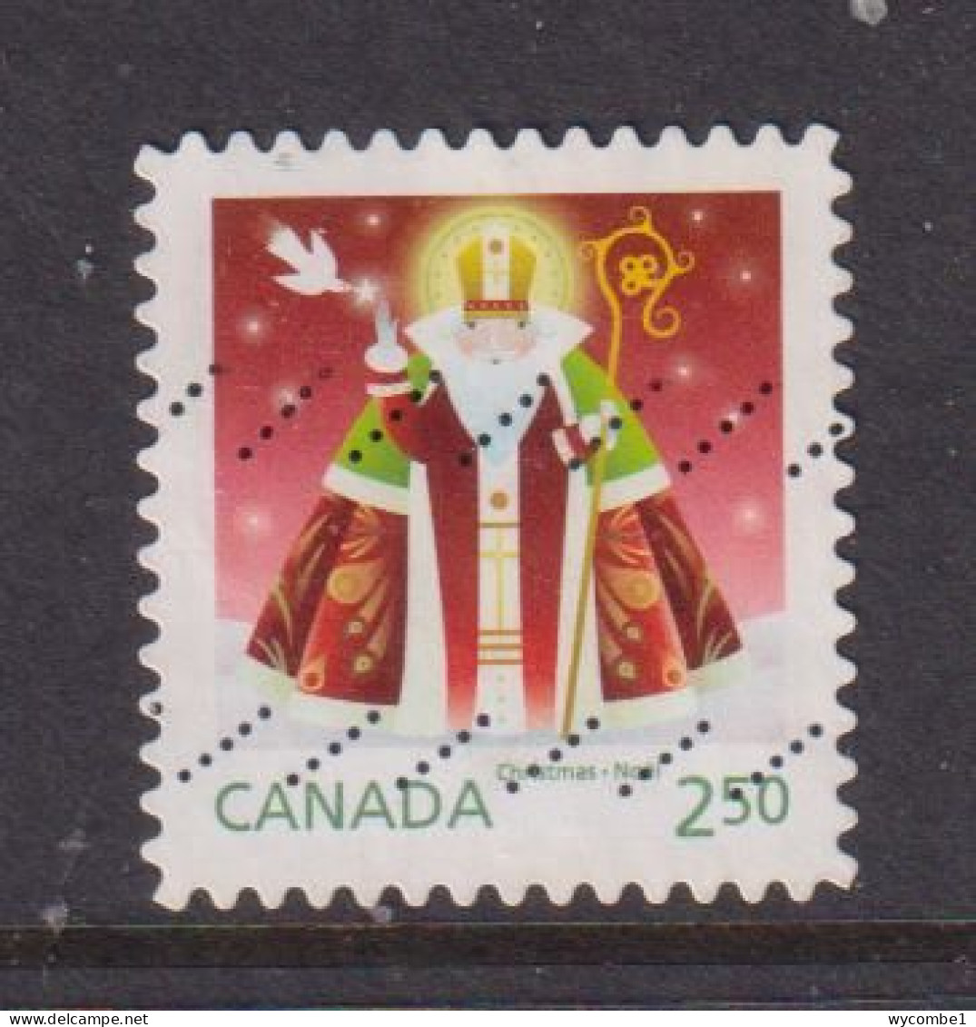 CANADA  -  2014 Christmas $2.50 Used As Scan - Oblitérés