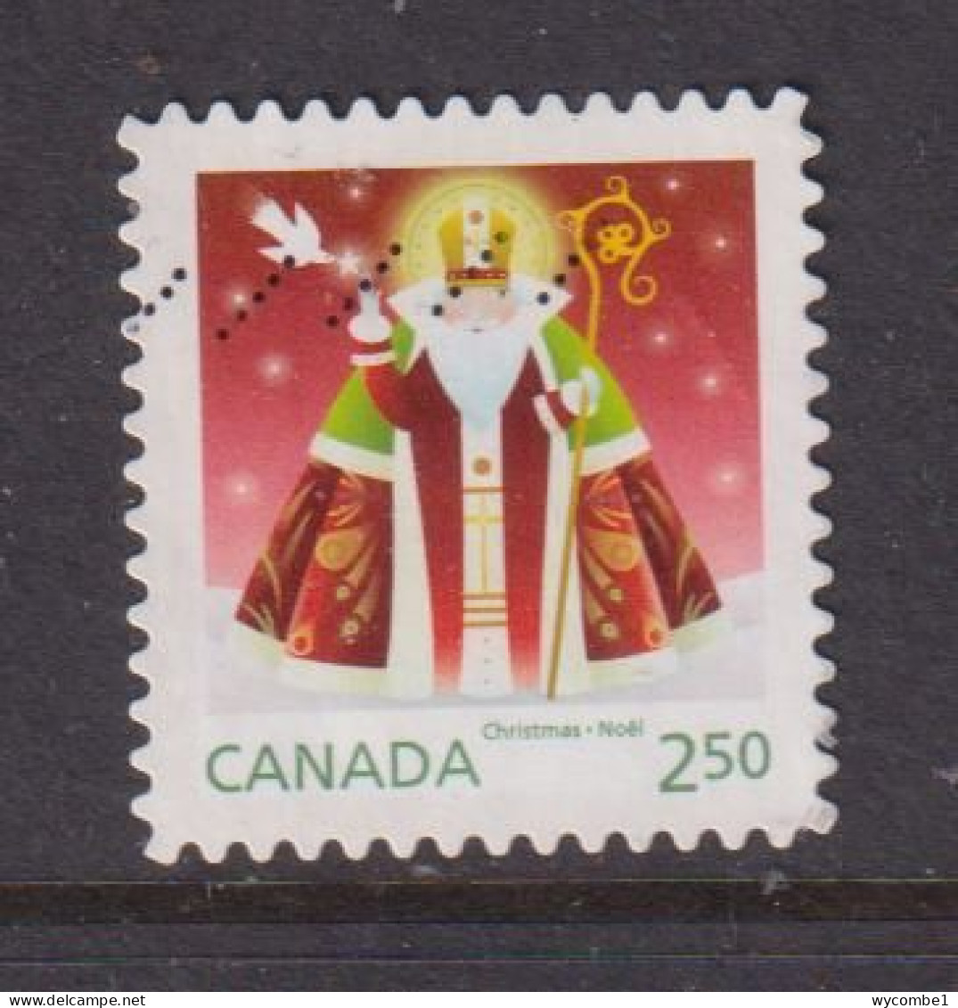 CANADA  -  2014 Christmas $2.50 Used As Scan - Oblitérés