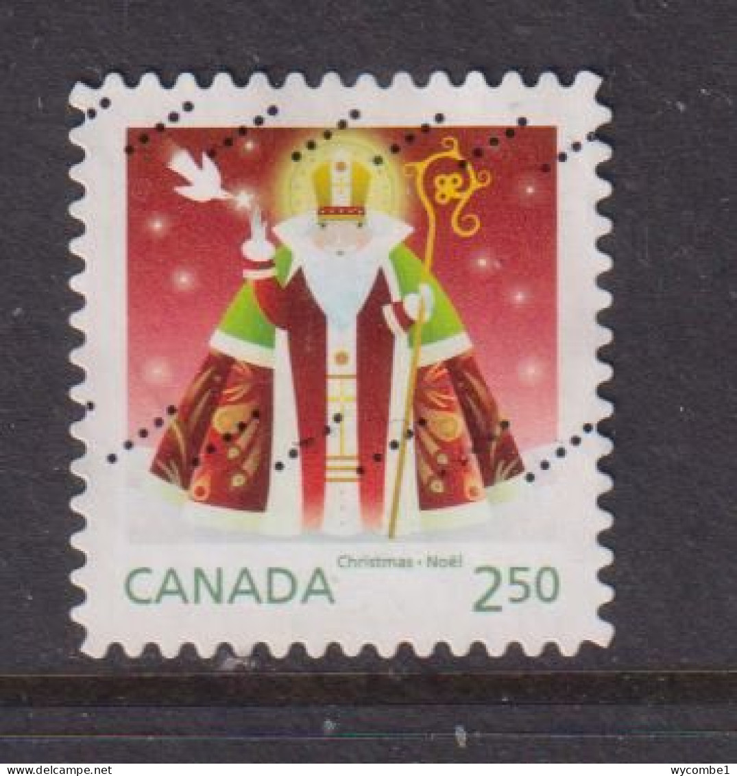 CANADA  -  2014 Christmas $2.50 Used As Scan - Used Stamps