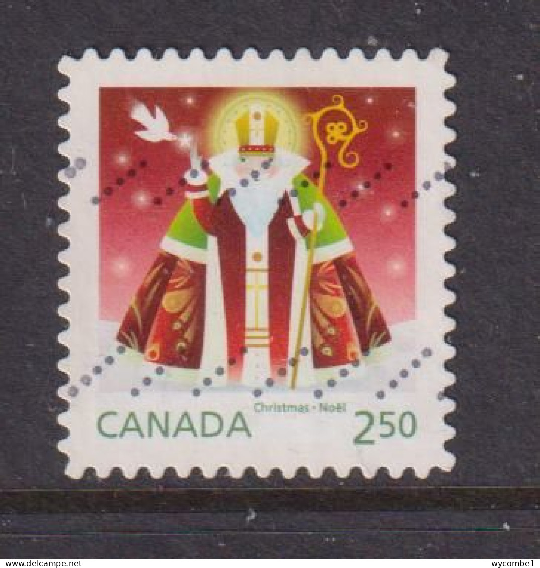 CANADA  -  2014 Christmas $2.50 Used As Scan - Oblitérés