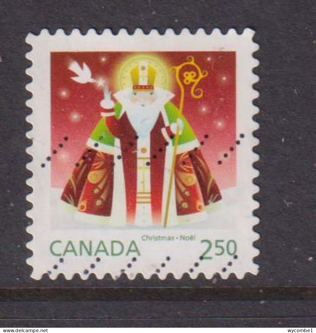 CANADA  -  2014 Christmas $2.50 Used As Scan - Gebruikt