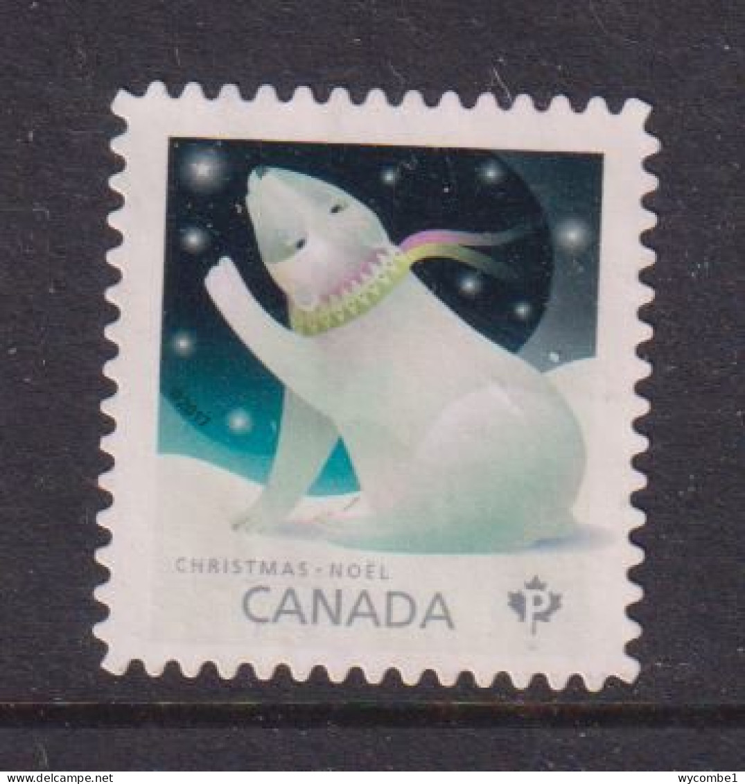 CANADA  -  2017 Christmas 'P' Used As Scan - Used Stamps