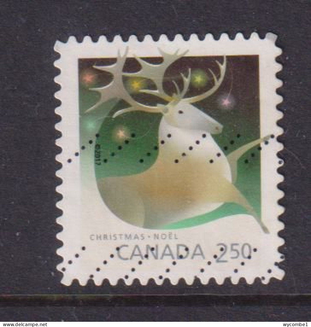 CANADA  -  2017 Christmas $2.50 Used As Scan - Used Stamps