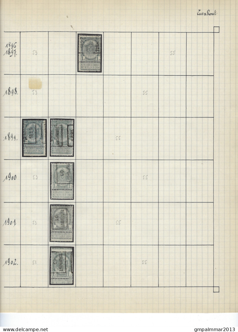 LIKWIDATIE Lot TURNHOUT Met O.a. RIJKSWAPEN , ALBERT I , HOUYOUX , HERALDIEKE LEEUW En KASTEEL VAN BORNHEM ! LOT 274 - Autres & Non Classés