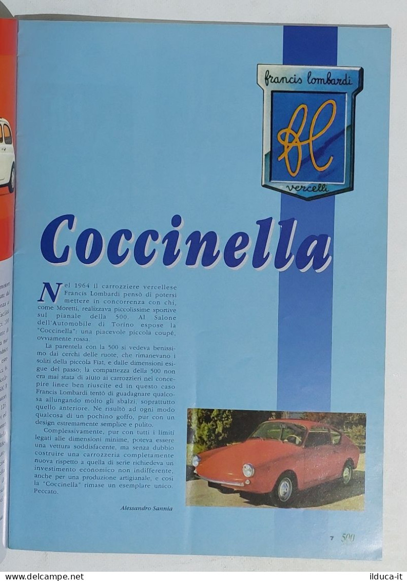 37560 - 500 Notizie 2001 A. 7 N. 1 - Coccinella - Engines