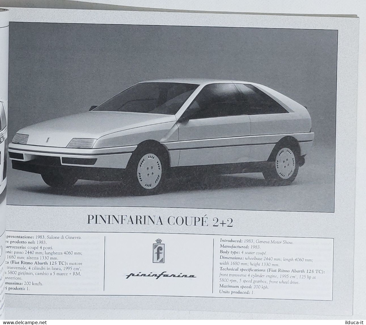 37563 Collezione Pininfarina 1996 - Nada Editore - Moteurs