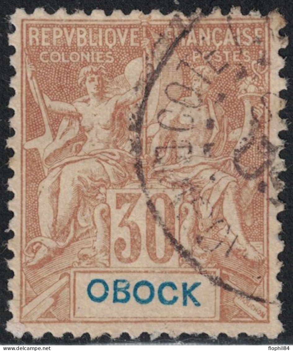 OBOCK - N°40 - OBLITERE - COTE 26€. - Used Stamps