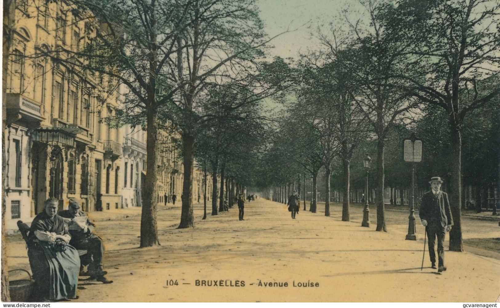 BRUXELLES   AVENUE LOUISE        2 SCANS - Bruxelles-ville