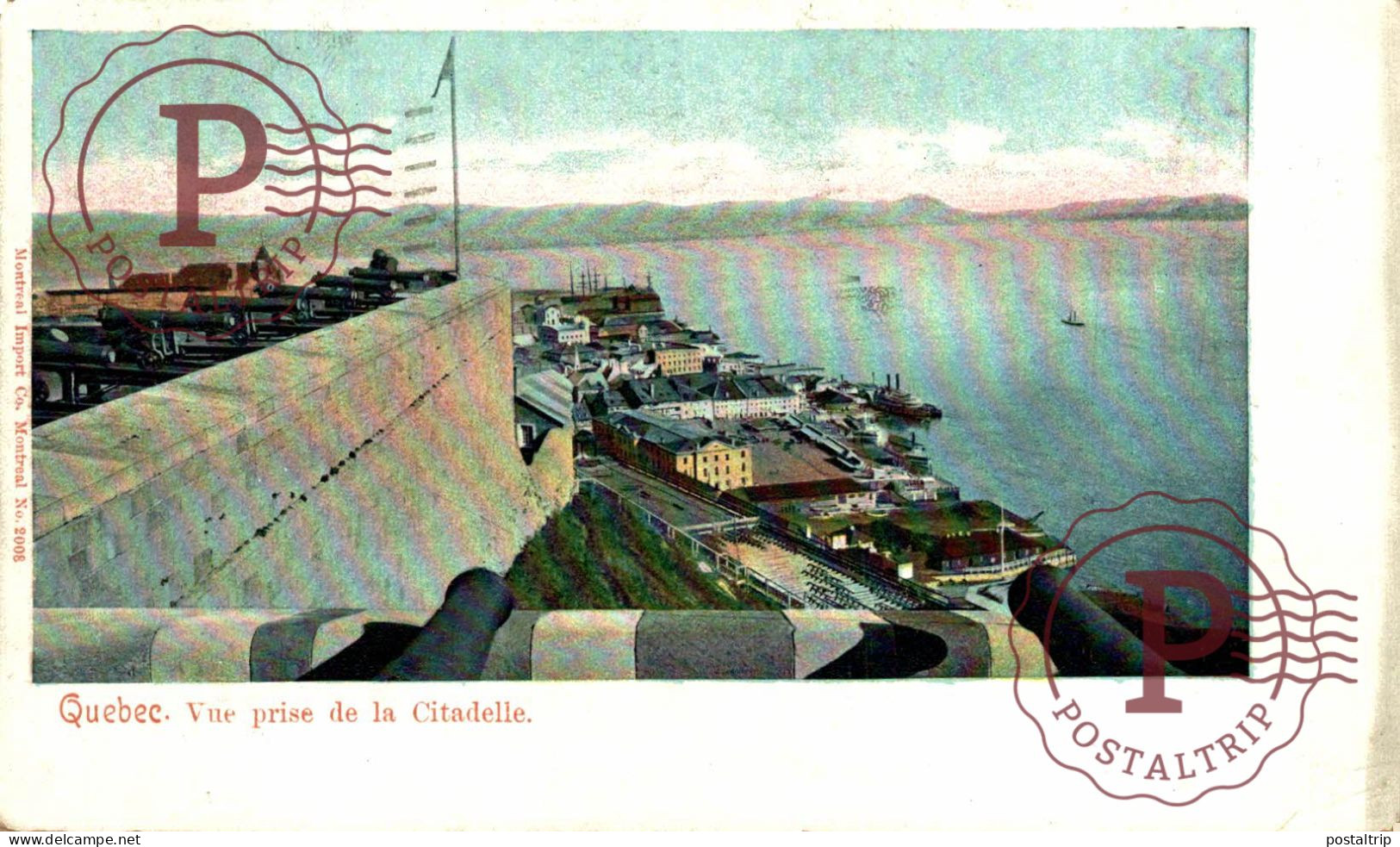 CANADA, QUEBEC, VUE PRISE DE LA CITADELLE. - Québec - La Citadelle