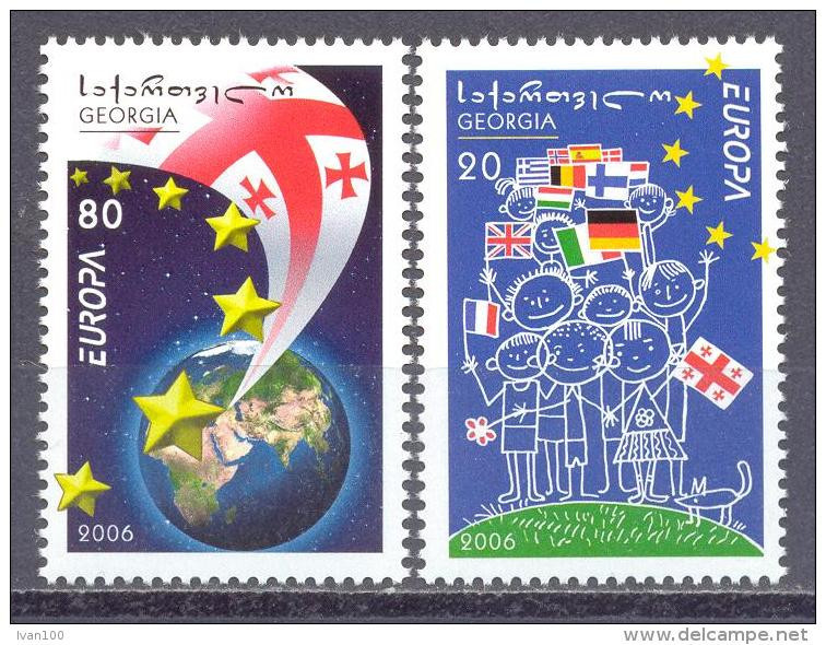 2006. Georgia, Europa 2006, Set, Mint/** - Georgien