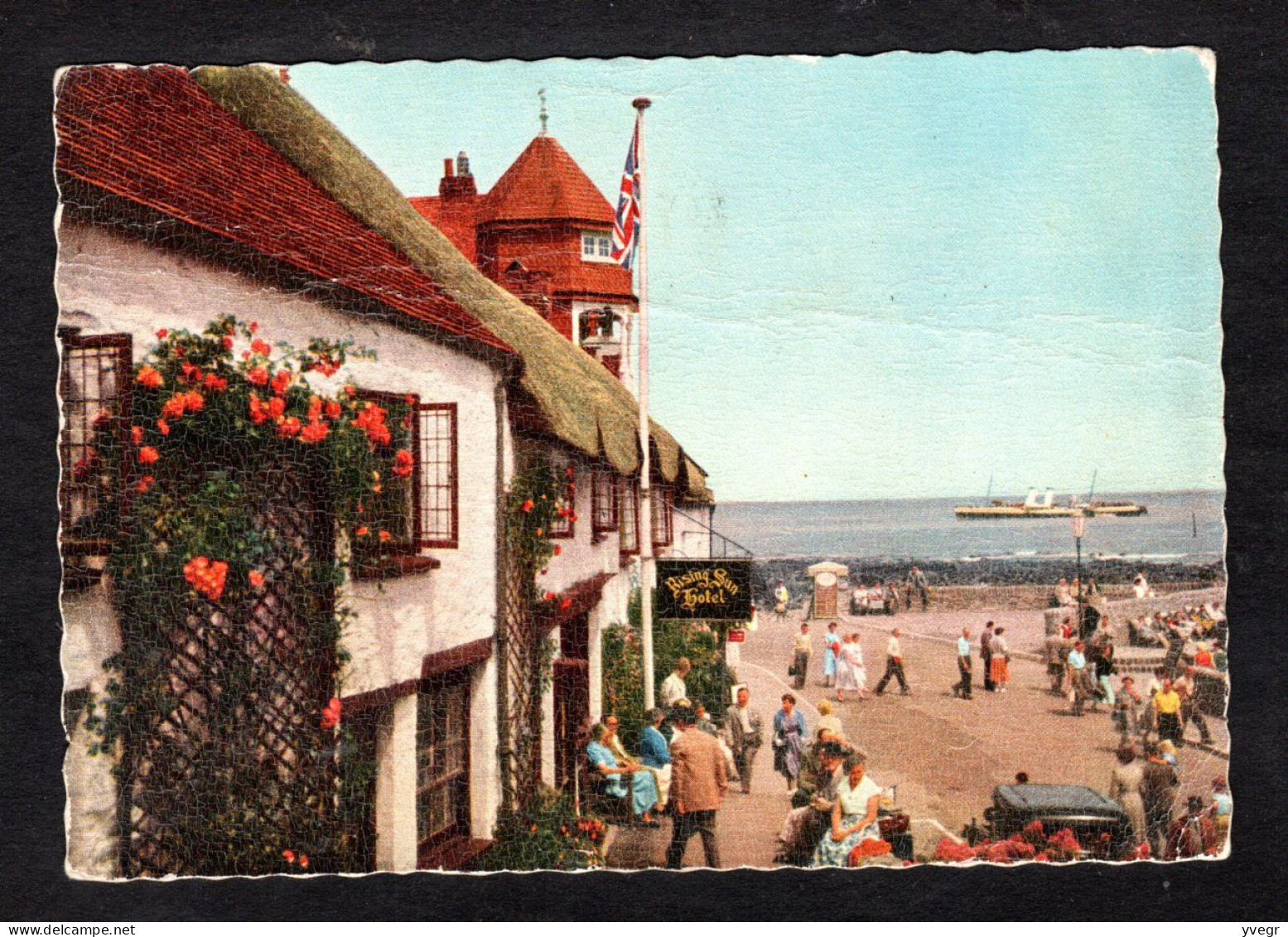 Angleterre - MARS Hill - LYNMOUTH - The Old World Charm Of This Devon Beauty Spot Is Shown To Full Effect In This View L - Lynmouth & Lynton