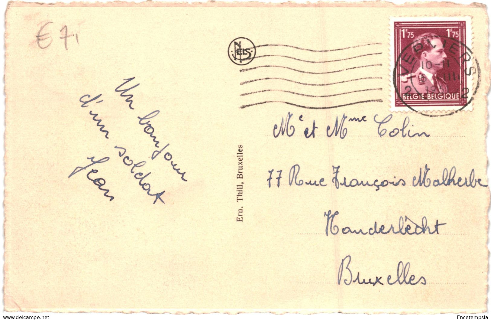 CPA  Carte Postale   Belgique Verviers La Caserne 1951 VM70371 - Verviers