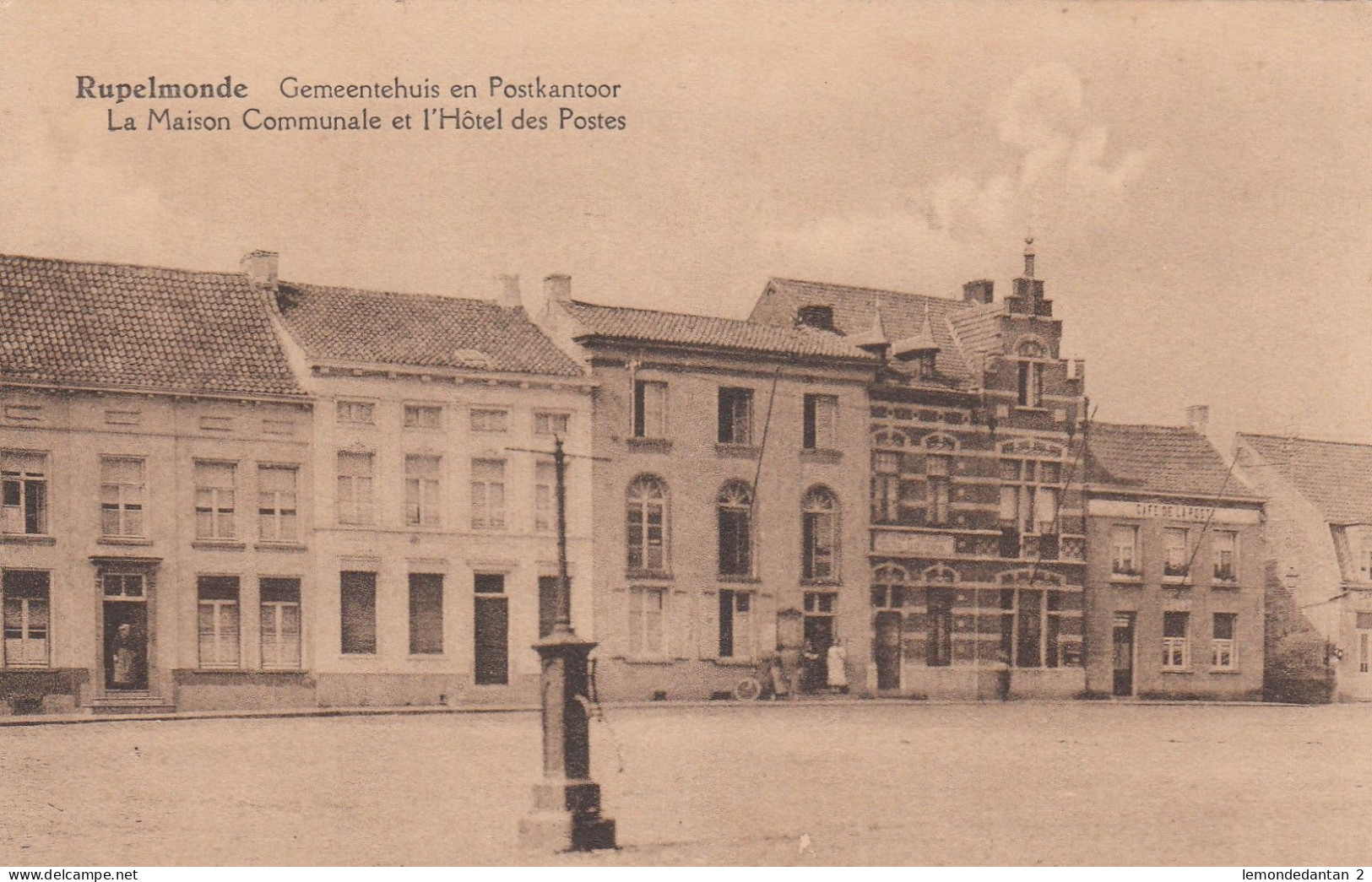 Rupelmonde - Gemeentehuis En Postkantoor - Kruibeke