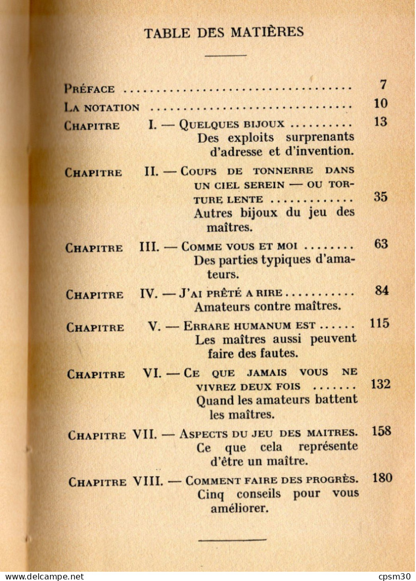 LIVRE - La Perfection Aux Echecs Chez Payot Paris, 1970 - Jeux De Société