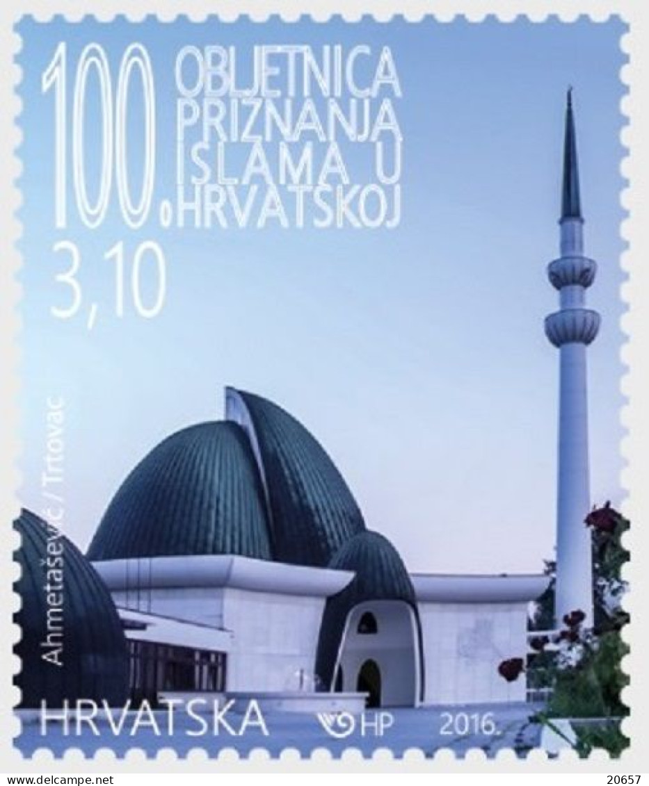 Croatie Hrvatska 1136 Mosquée - Mezquitas Y Sinagogas